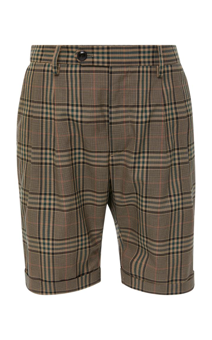 Todd Snyder Tartan Pleated Dress Short