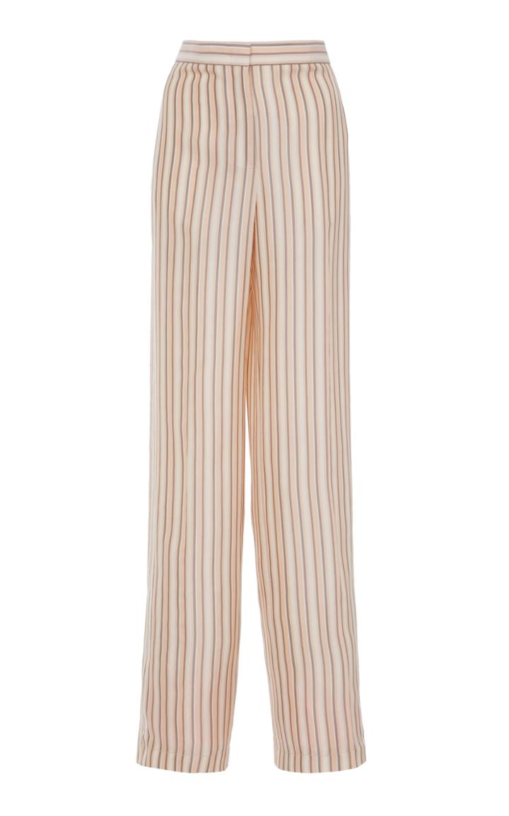 Jil Sander Luigi High-rise Crepe Wide-leg Pants