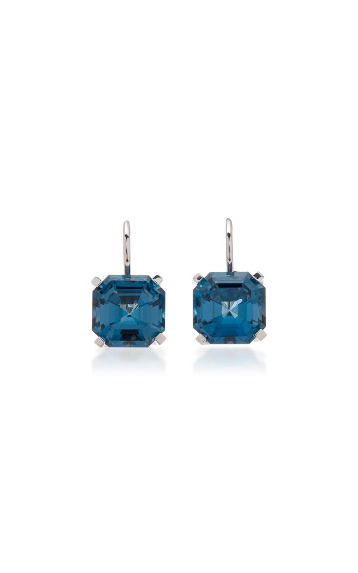 Moda Operandi Jane Taylor Twinkle Twinkle Octagonal Drop Earrings With London Blue T