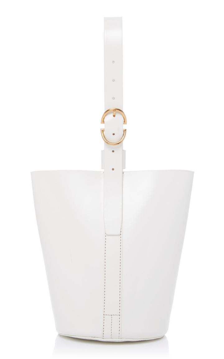 Trademark Small Classic Leather Bucket Bag