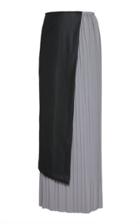 Moda Operandi Paris Georgia Snap Pleated Assymetrical Skirt
