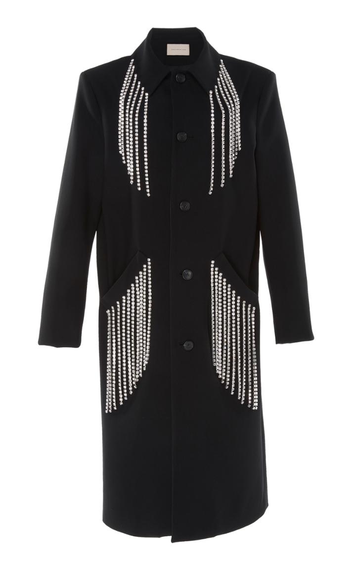 Christopher Kane Crystal Embellished Coat