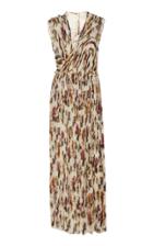 Moda Operandi Jason Wu Collection Floral-print Crinkled Chiffon Midi Dress Size: 0