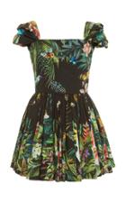 Dolce & Gabbana Printed Cotton-poplin Mini Dress