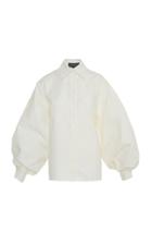 Anouki Open-back Cotton Shirt