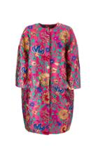 La Doublej Egg Fucsia Coat