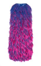 Maison Margiela Dgrad Fringe Ruffle Dress