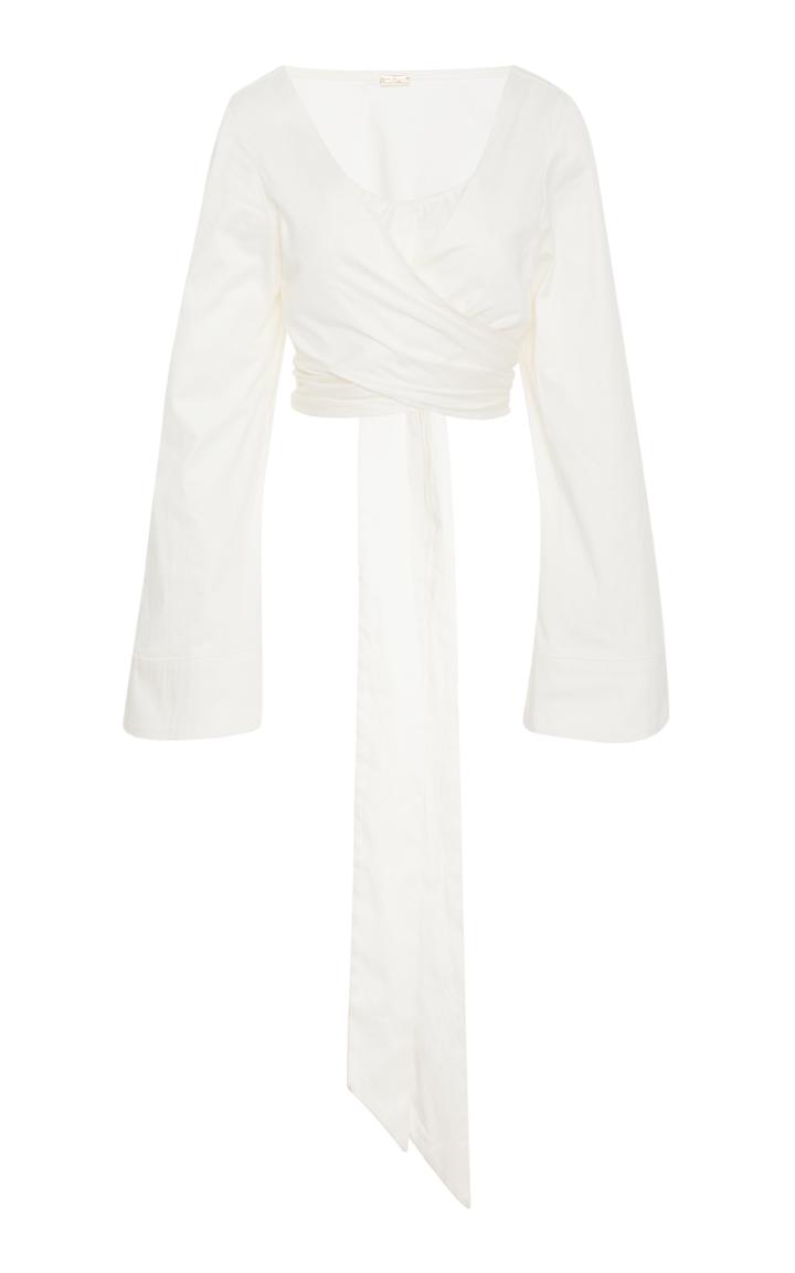 Cult Gaia Ames Wrap Top