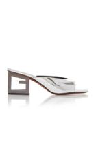 Givenchy Metallic Leather Mules