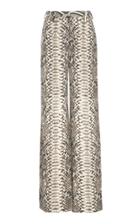 Elie Saab Printed Wide Leg Pants