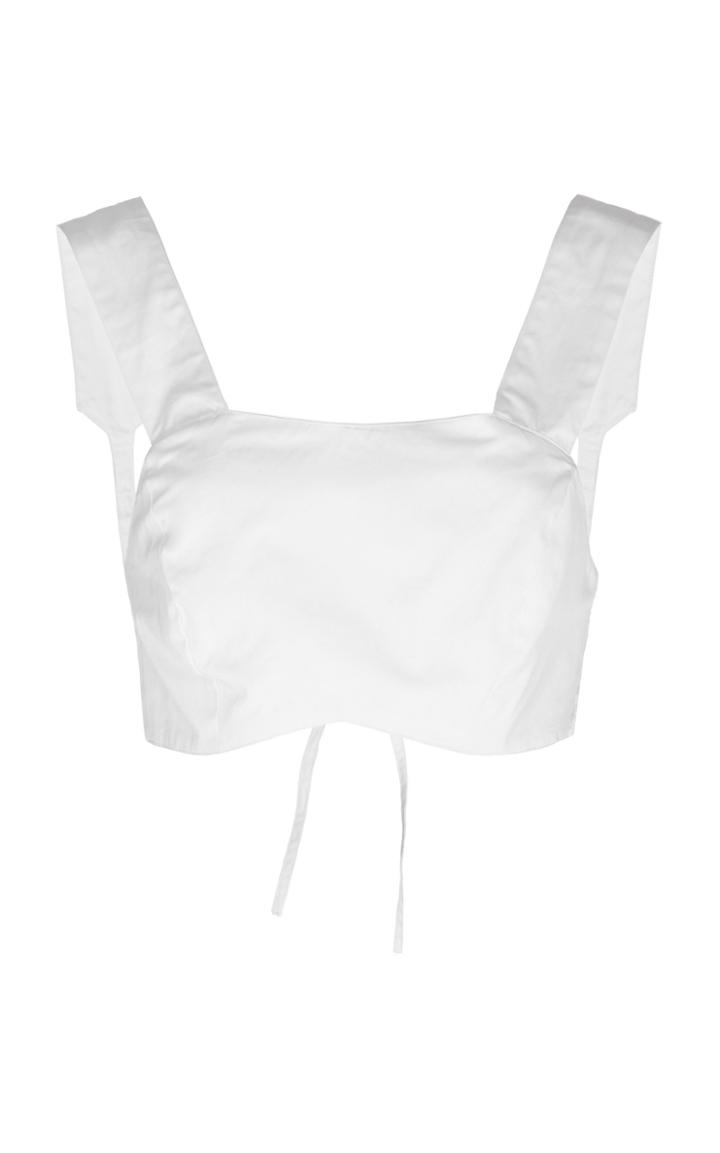 Sir The Label Delilah Cotton Crop Top