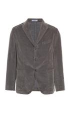 Boglioli Stretch Cotton-blend Corduroy Blazer Size: 46