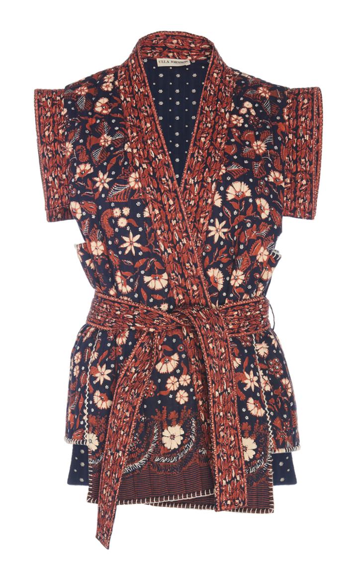 Ulla Johnson Elok Cotton Vest