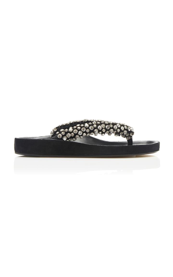 Isabel Marant Elabel Bejeweled Sandal