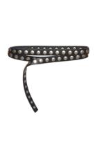 Philosophy Di Lorenzo Serafini Silver Studded Wrap Belt
