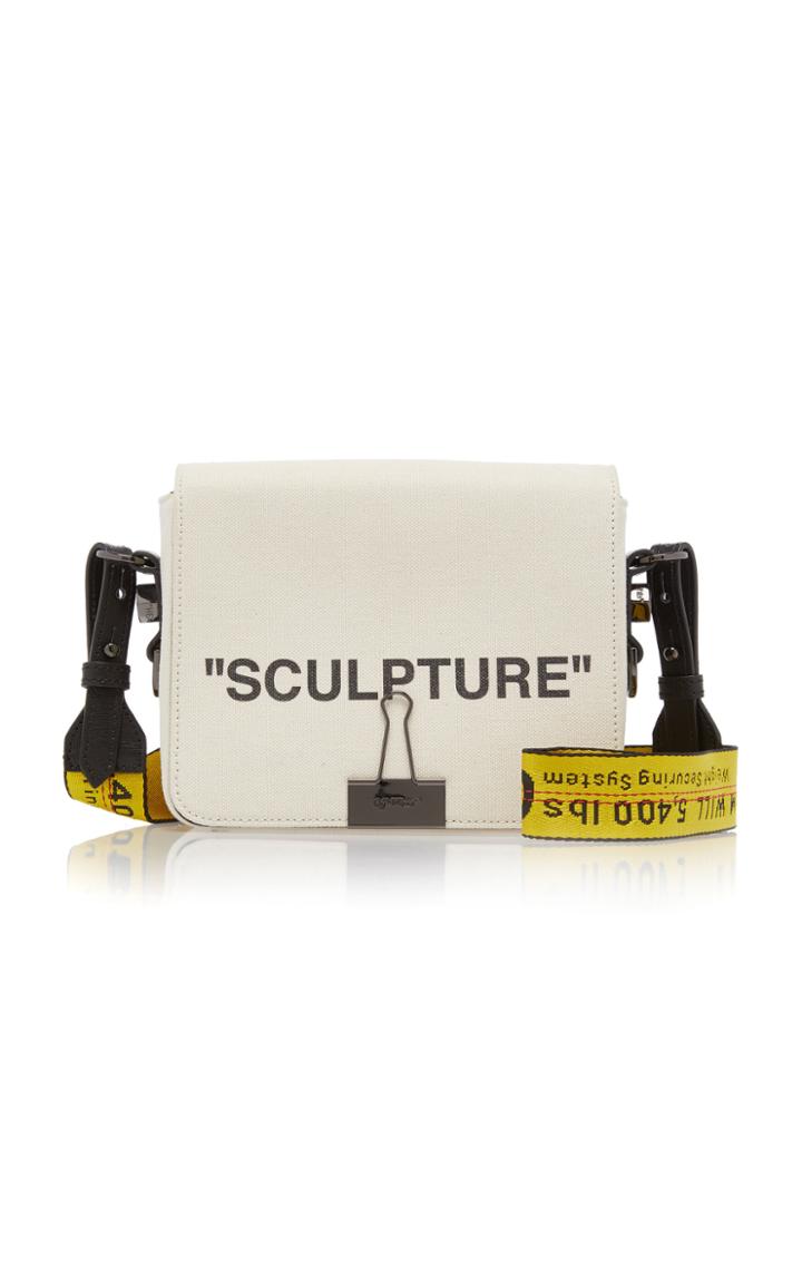 Off-white C/o Virgil Abloh Canvas Flap Bag