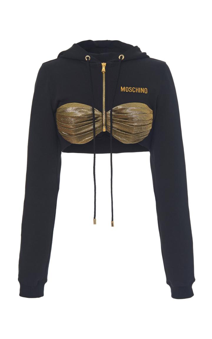Moschino Cropped Sweatshirt