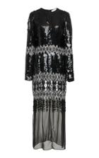 Prabal Gurung Asha Lace Crewneck Dress