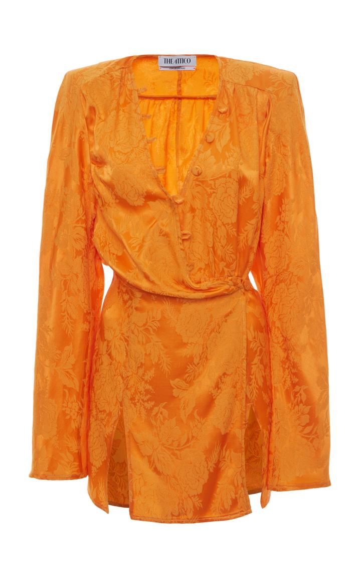Moda Operandi Attico Double Slit Mini Dress
