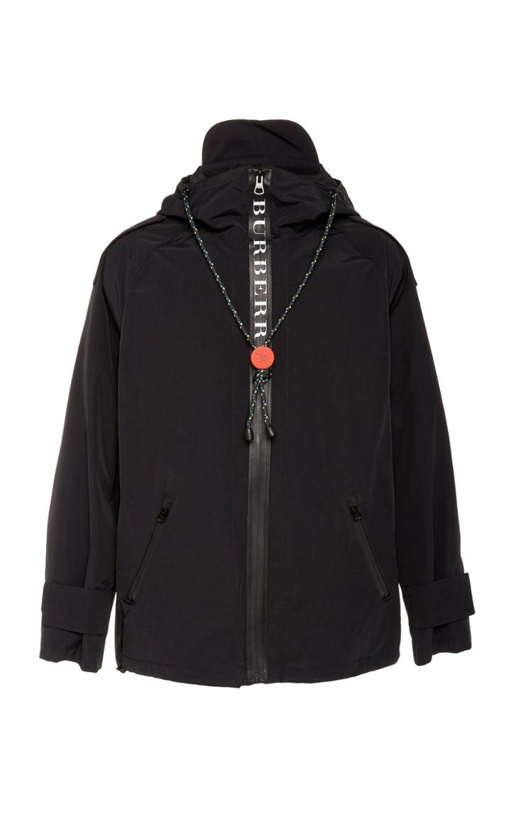 Burberry Logo Zip Shell Blouson Jacket