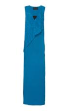 Jeffrey Dodd Split Wrap Around Overlay Gown