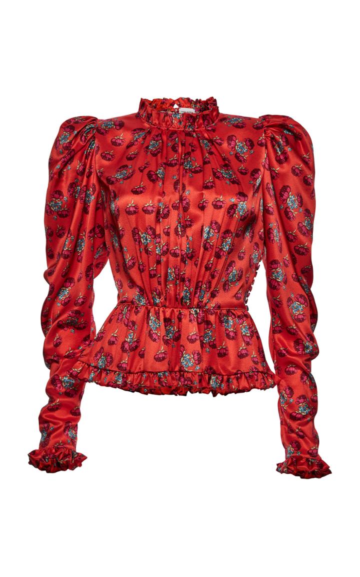 Magda Butrym Normandy Printed Blouse