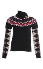 Loewe Argyle Sleeves Sweater