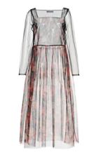 Moda Operandi Molly Goddard Tabby Floral-print Tulle Midi Dress
