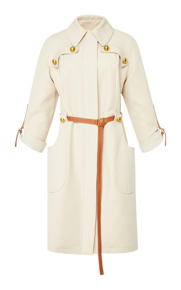 Tory Burch Lyla Belted Coat