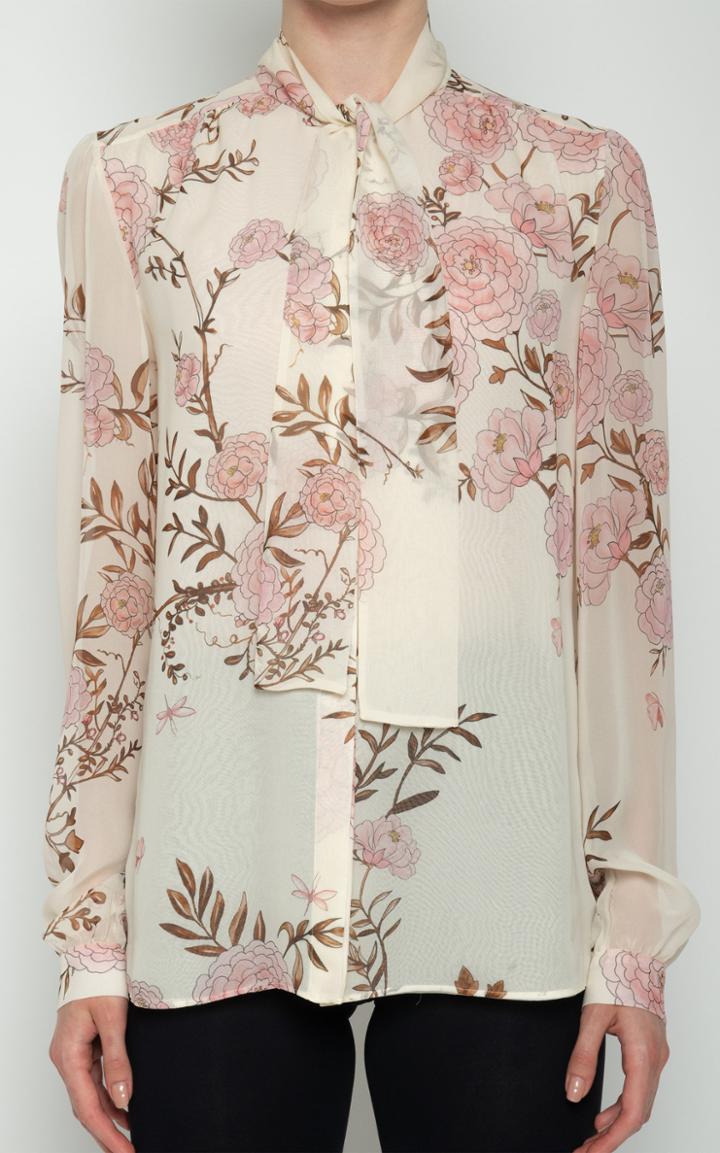 Moda Operandi Giambattista Valli Floral Silk Blouse