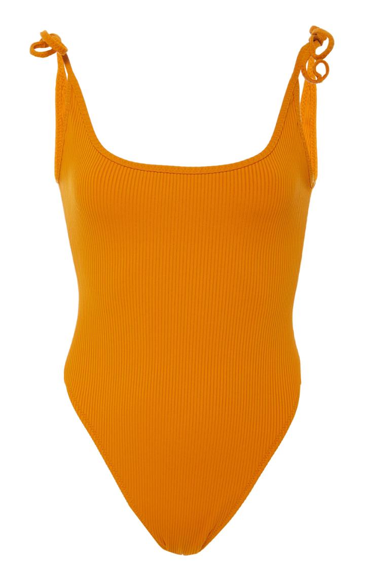 Tropic Of C Bo Ribbed One Piece Swimsuit