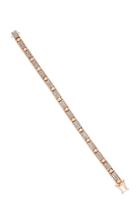 Kismet By Milka Champagne 3 Bead Diamond Bracelet