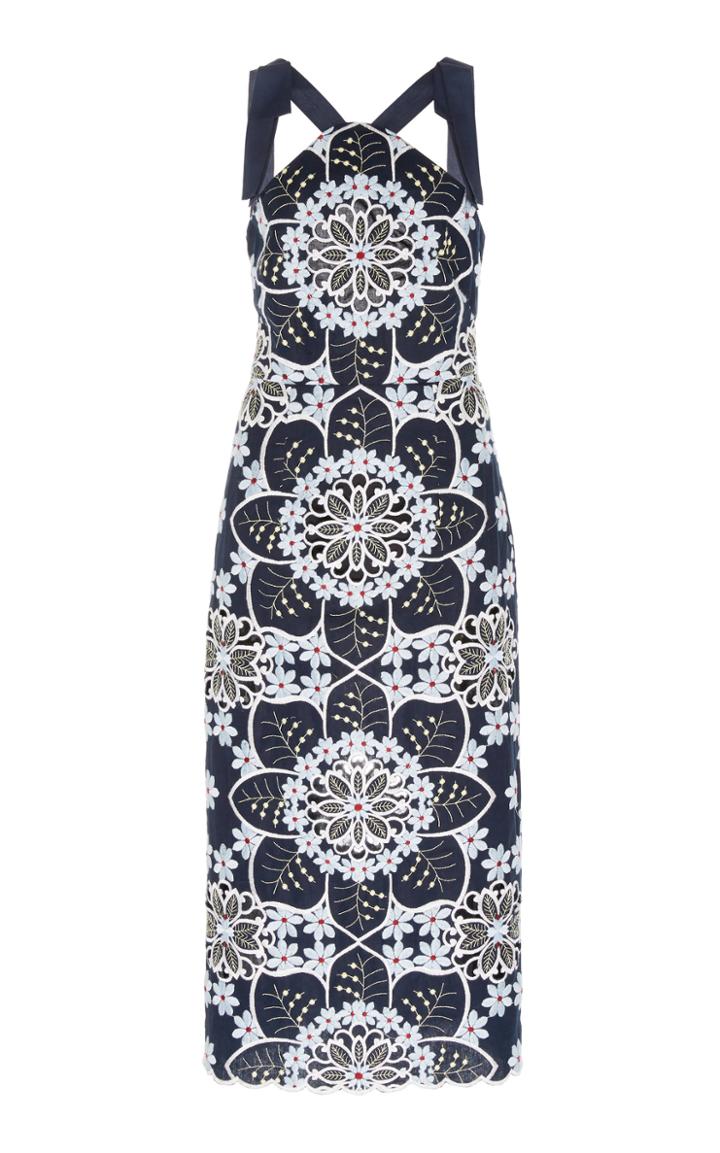 Moda Operandi Alice Mccall Afternoon Tonic A-line Midi Dress Size: 10
