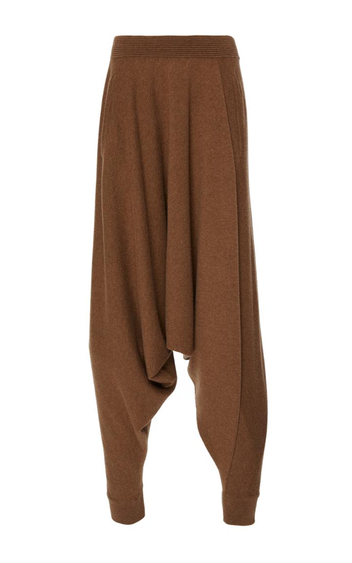 Agnona Cashmere Harem Trousers