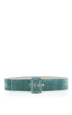 Sandra Mansour Lysithea Thick Velvet Belt