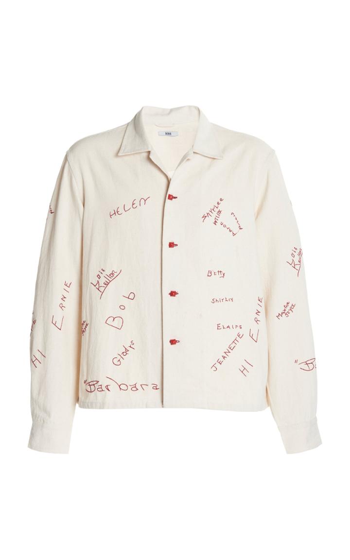 Moda Operandi Bode Schoolhouse Signature Shirt