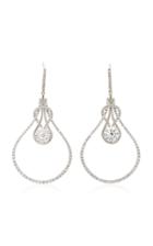 Martin Katz Round Brilliant Diamond Knot Earrings