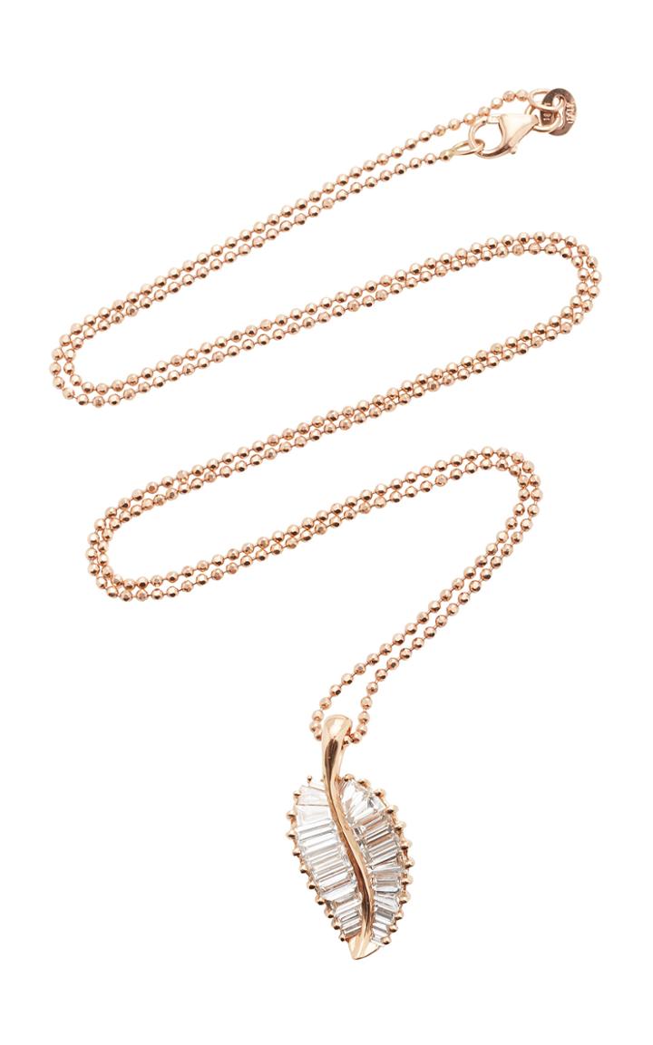 Moda Operandi Anita Ko Palm Leaf Necklace