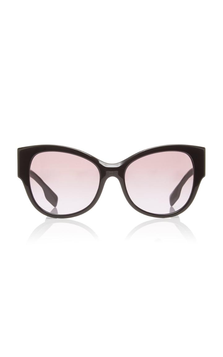 Burberry Oversized Acetate Round-frame Sunglasses