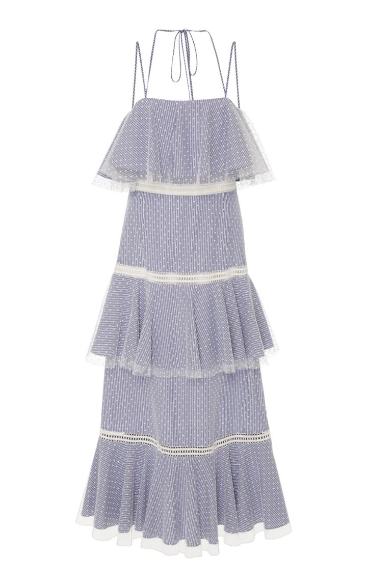Prabal Gurung Halter Strap Sundress