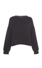 Moda Operandi Alberta Ferretti Ribbed-knit Wool Sweater