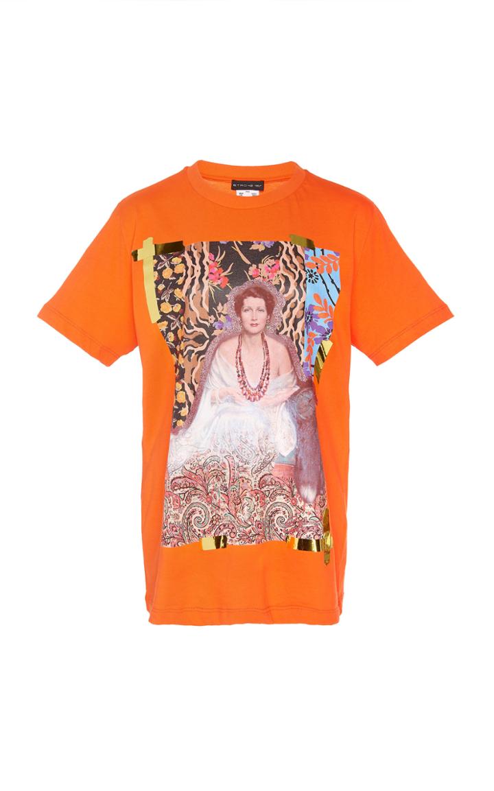 Etro Classica Cotton-jersey T-shirt