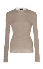 Akris Cashmere And Silk-blend Ribbed Knit Sweater