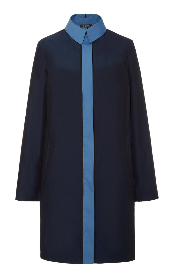 Mi Jong Lee Long Button Up Duster
