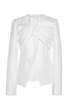 Haider Ackermann Cotton-blend Draped Jacket