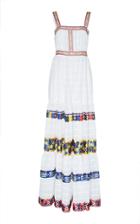 Stella Jean Printed Layered Maxi Dress