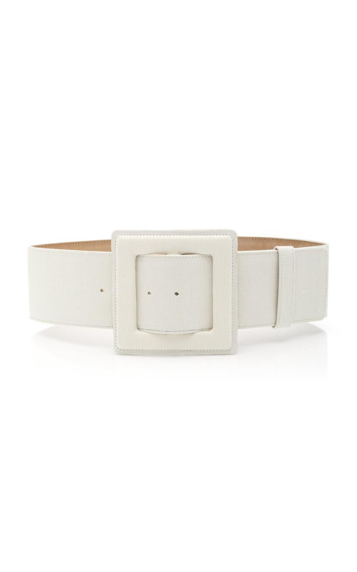 Carolina Herrera Oversized Cotton-blend Waist Belt