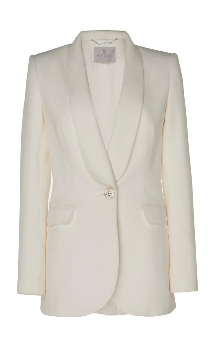 Ralph & Russo Wool Crystal Jacket