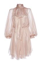 Maria Lucia Hohan Rose Long Sleeve Mini Dress