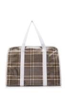 Kassl Medium Checked Coated-canvas Tote